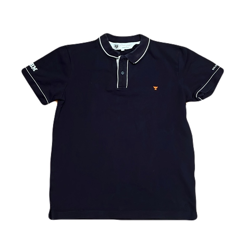 Roland Garros Wimbledon IBM Tennis Polo Shirt, size Medium
